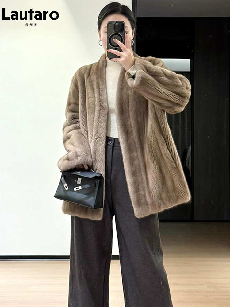 Winter Clothing Trends 2026 - Lautaro Herfst Winter Dikke Warme Kunstbontjas