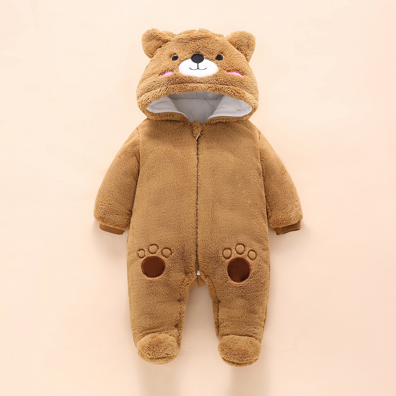 Winter Clothing For Babies - 0-12M Baby Rompertjes Schattige Beer Peuter