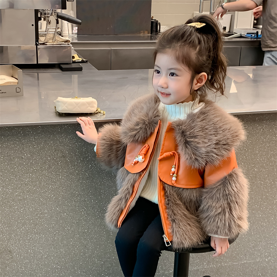 Winter Clothing Activities For Toddlers - Luxe herfst winter babymeisje leren jas