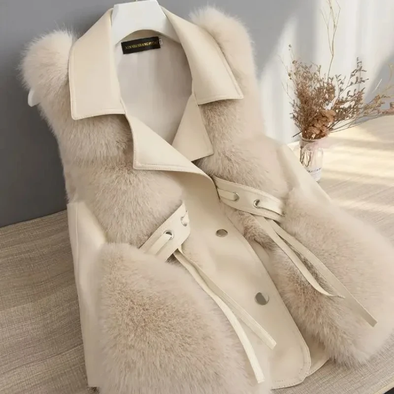 Winter Clothing On Sale Women'S - Effen kleur vest vrouw vetersluiting warme