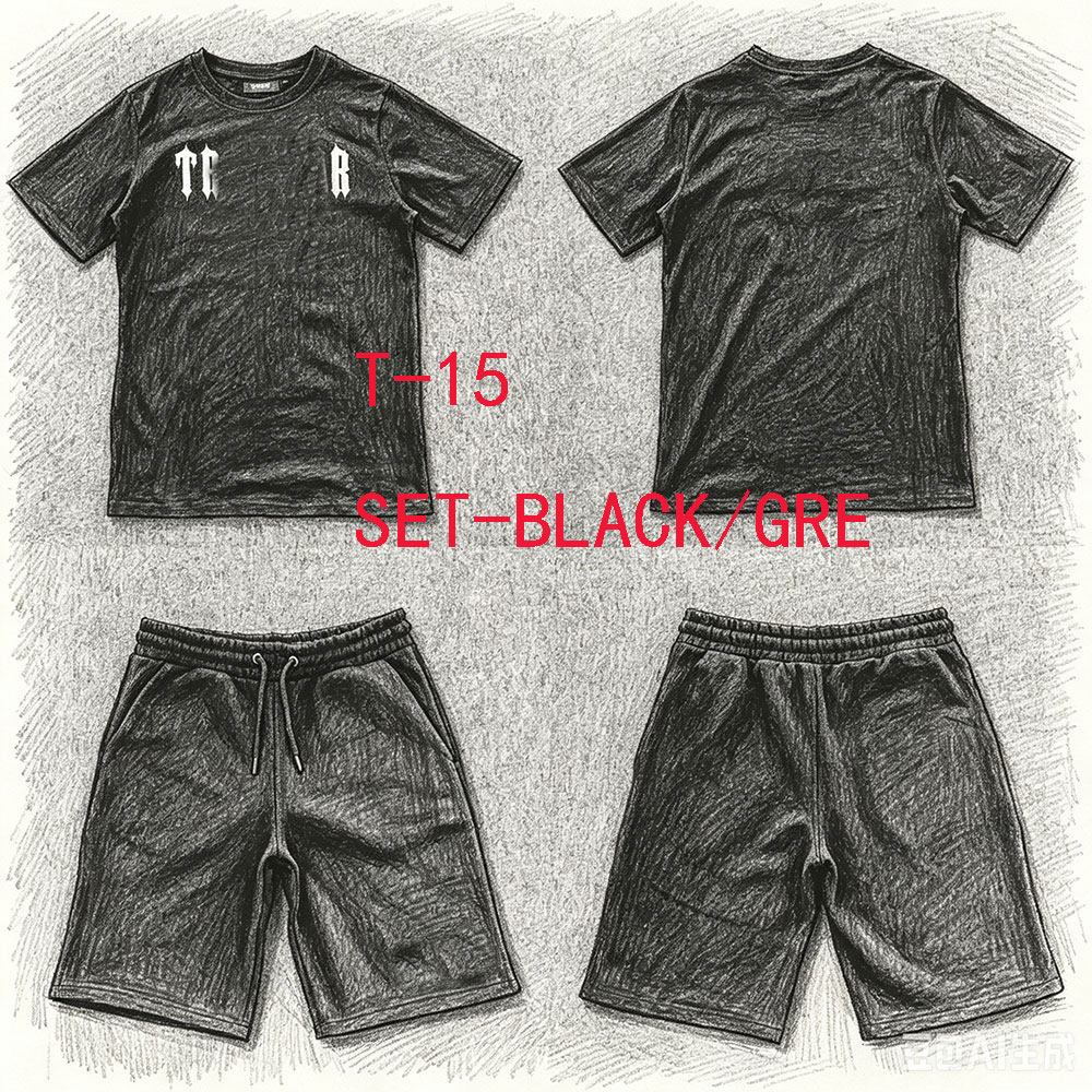 Winter Clothing For Woman - T-15 Short Set Trainingspak Broek T-shirt