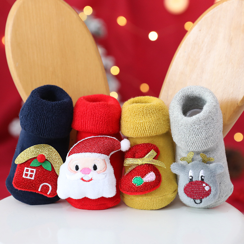 Schattige baby-kerstsokken Win - Winter Clothing Activities For Toddlers recensie en prijs