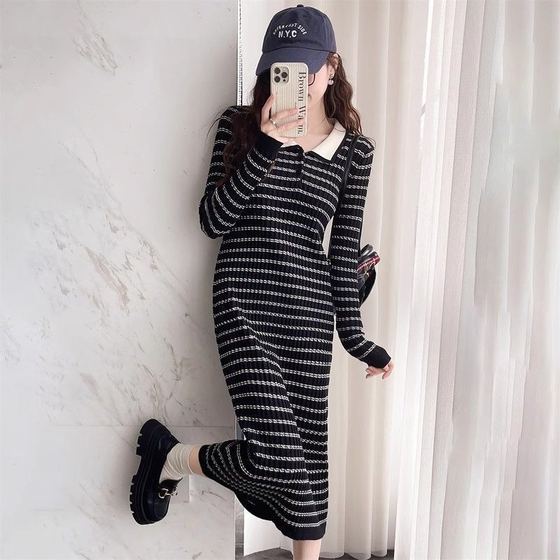 Streep Abrikoos Vrouw Gebreide - Winter Clothing On Sale Women'S recensie en prijs