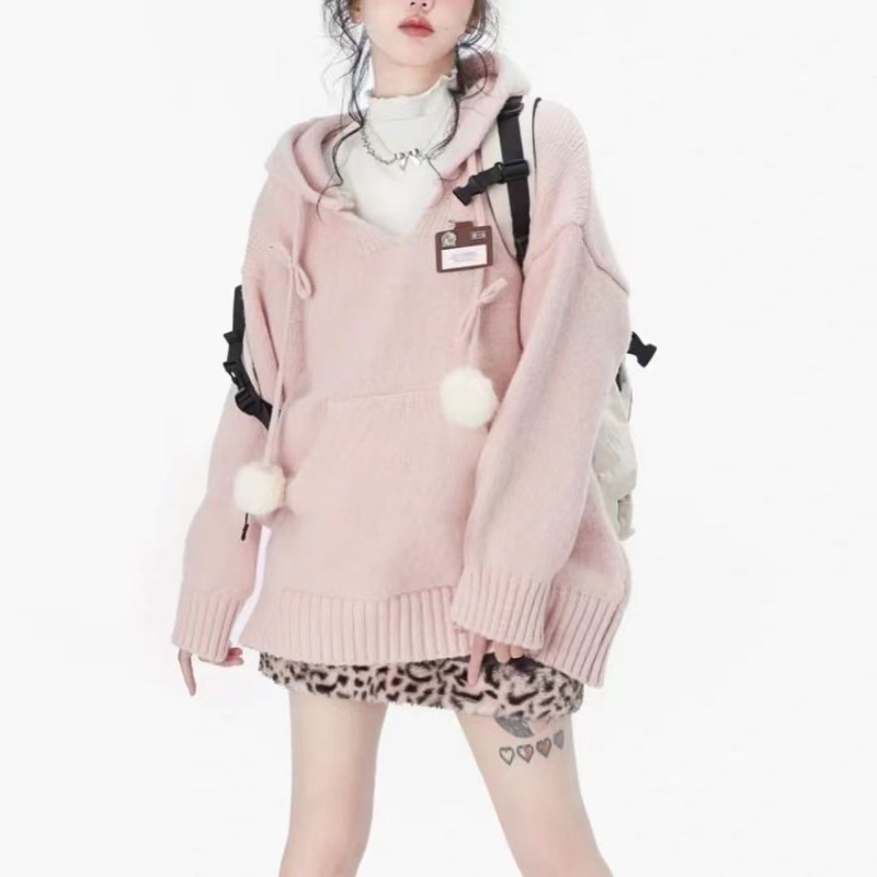 Preppy stijl Y2k truien met ca - Winter Clothing Drawing recensie en prijs