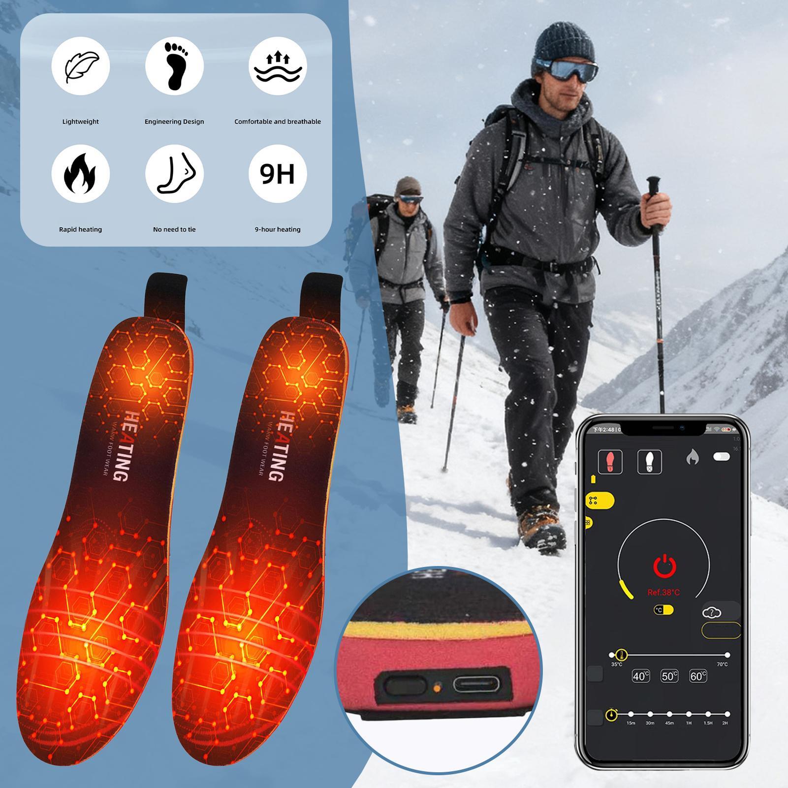 4300 mAh verwarmde inlegzolen  - Heated Insole Rechargeable recensie en prijs