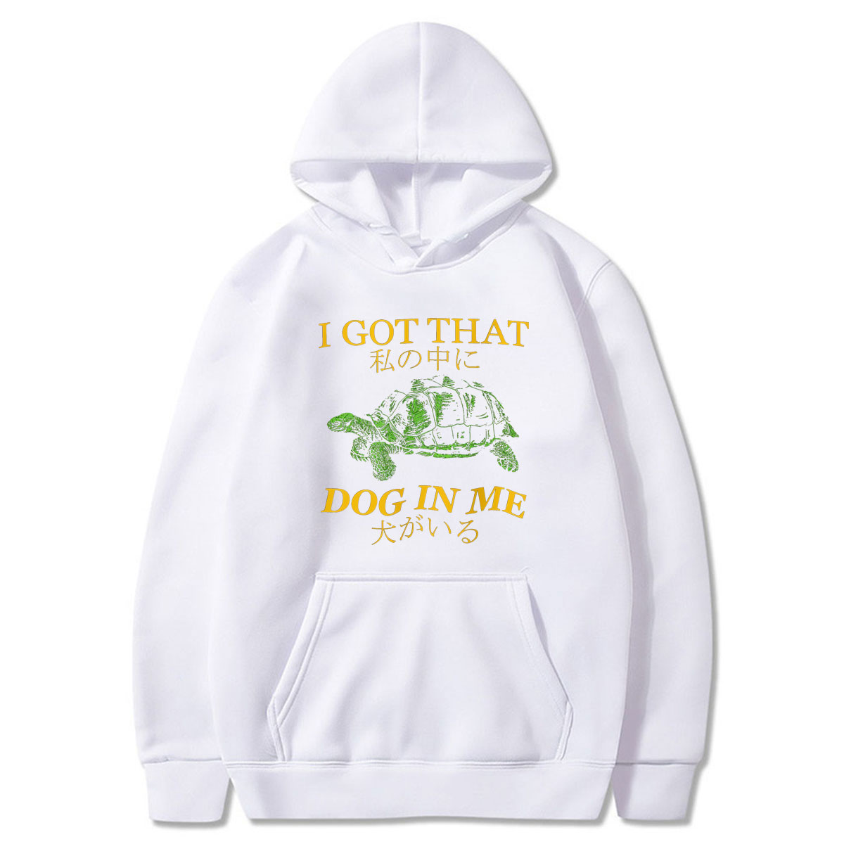 Ik heb die hond in mijzelf Gra - Winter Clothing Meme recensie en prijs