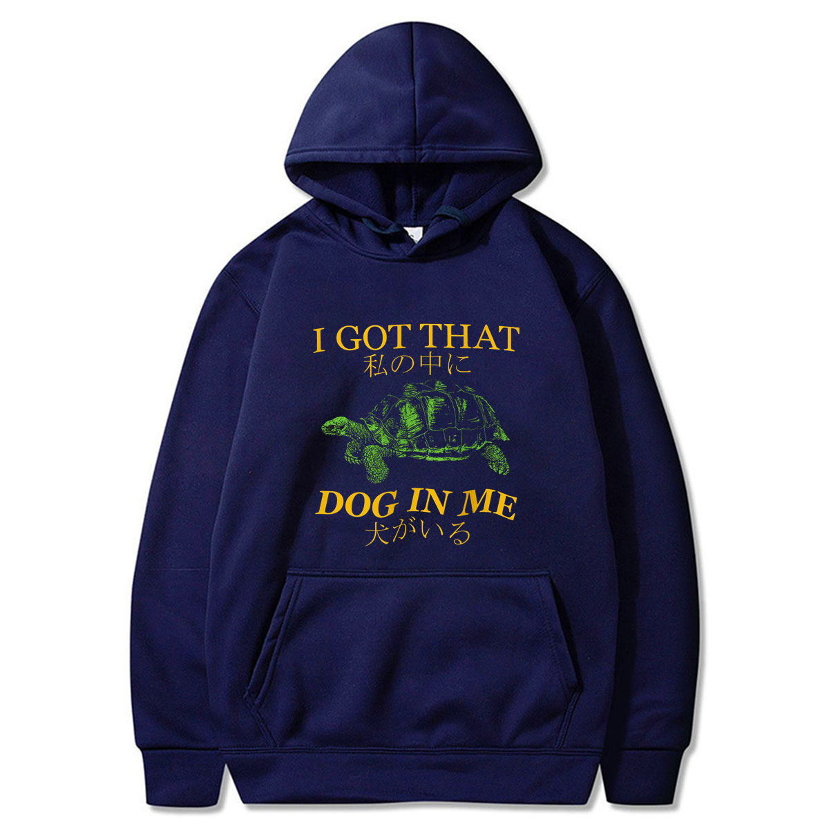 Ik heb die hond in mijzelf Gra - Winter Clothing Meme recensie en prijs