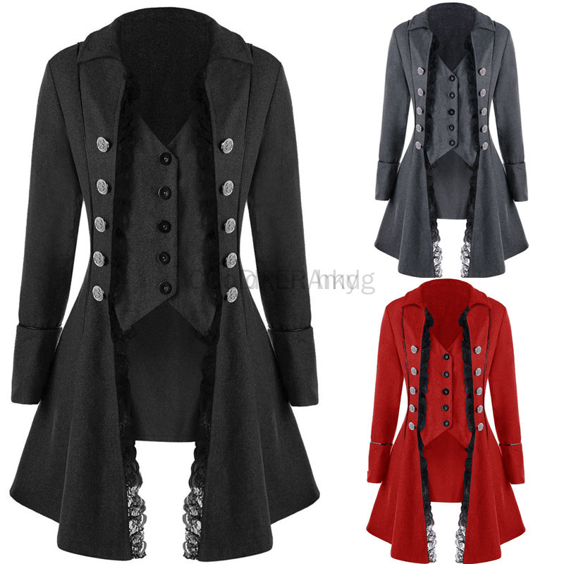 Winter damesjas Gothic Steampu - Winter Clothing For Woman recensie en prijs