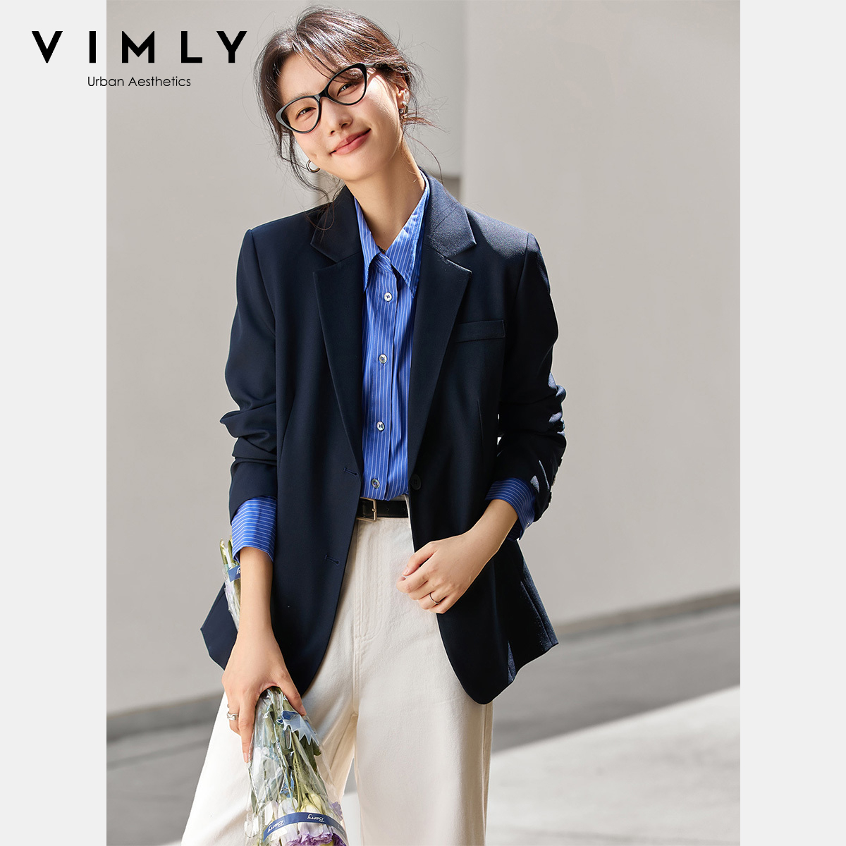 VIMLY Marineblauwe damesjassen - Winter Clothing Trends 2026 recensie en prijs