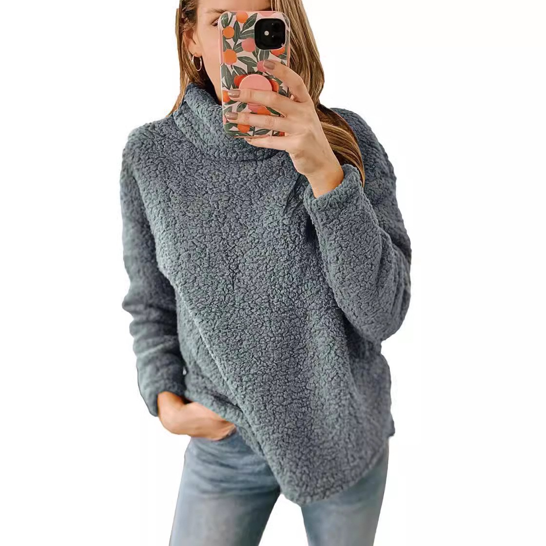Dames wintertrui met col, over - Winter Clothing On Sale Women'S recensie en prijs