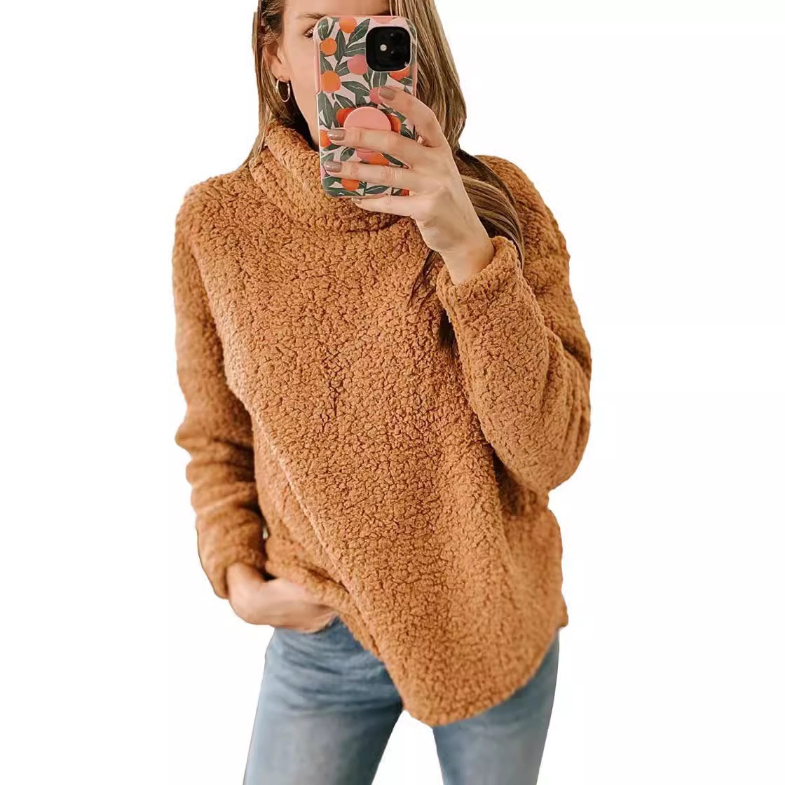 Dames wintertrui met col, over - Winter Clothing On Sale Women'S recensie en prijs