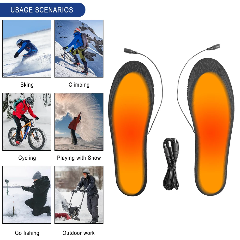 USB Oplaadbare Verwarmde Inleg - Heated Insole Rechargeable recensie en prijs