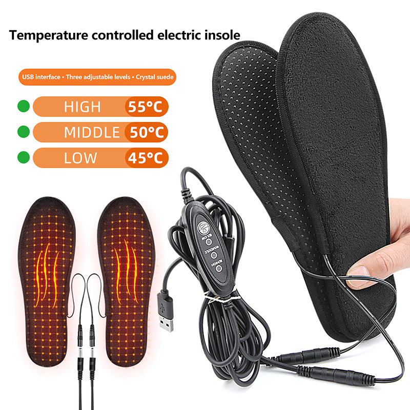 USB-verwarmde inlegzolen Elekt - Heated Insole Rechargeable recensie en prijs