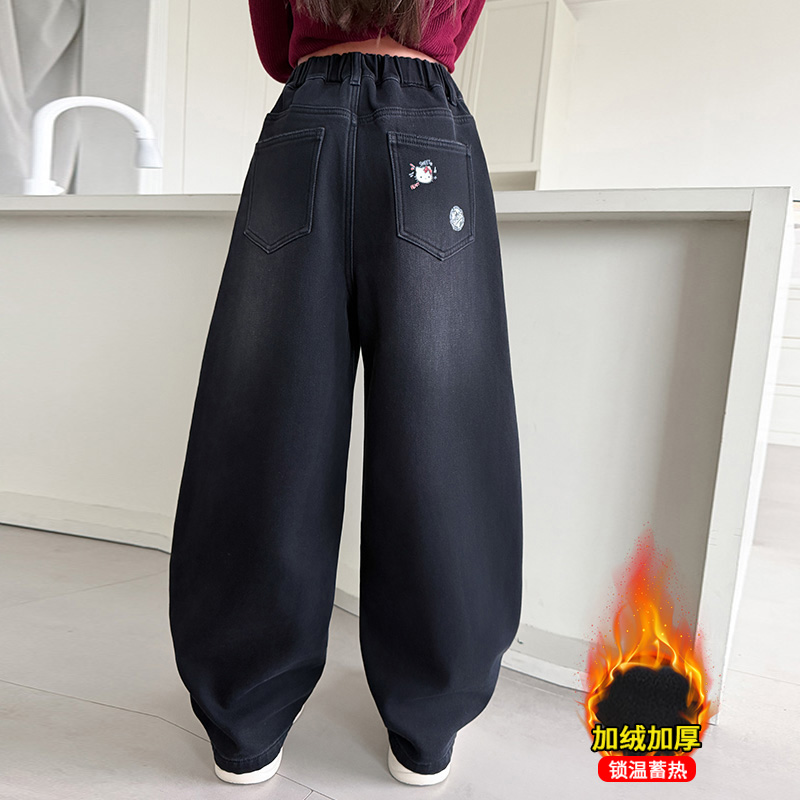 Herfst Meisjes Jeans Cartoon G - Winter Clothing Drawing recensie en prijs