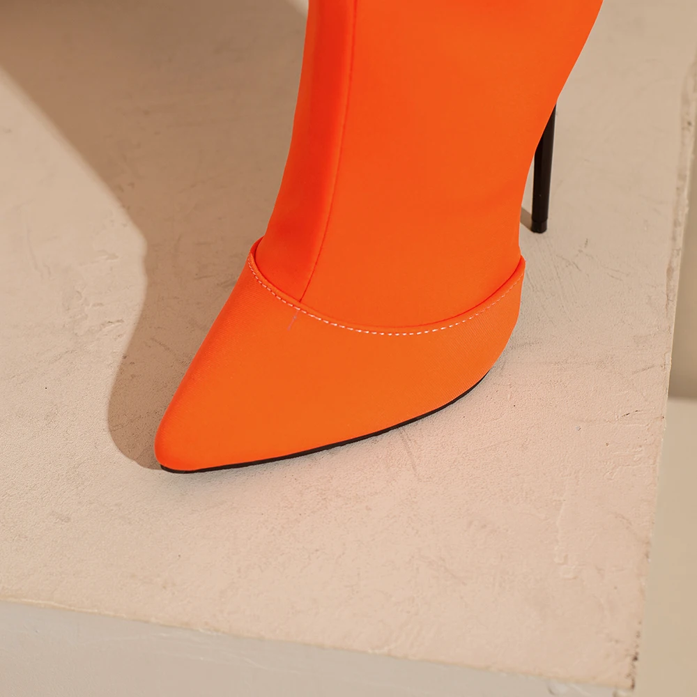 Nieuwe Winter Glamour Oranje G - Winter Clothing For Woman recensie en prijs