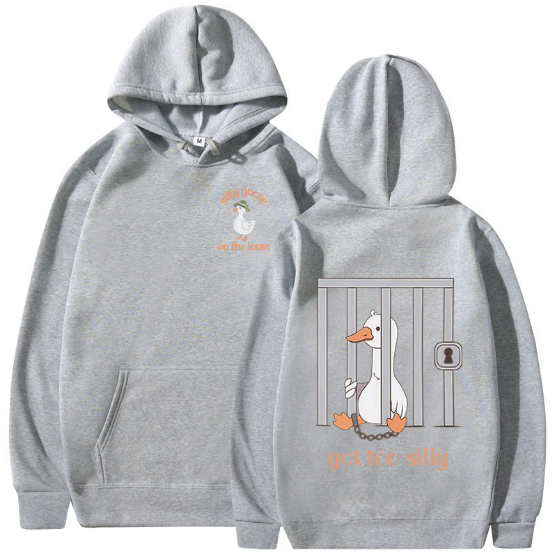 Silly Goose op de losse hoodie - Winter Clothing Meme recensie en prijs