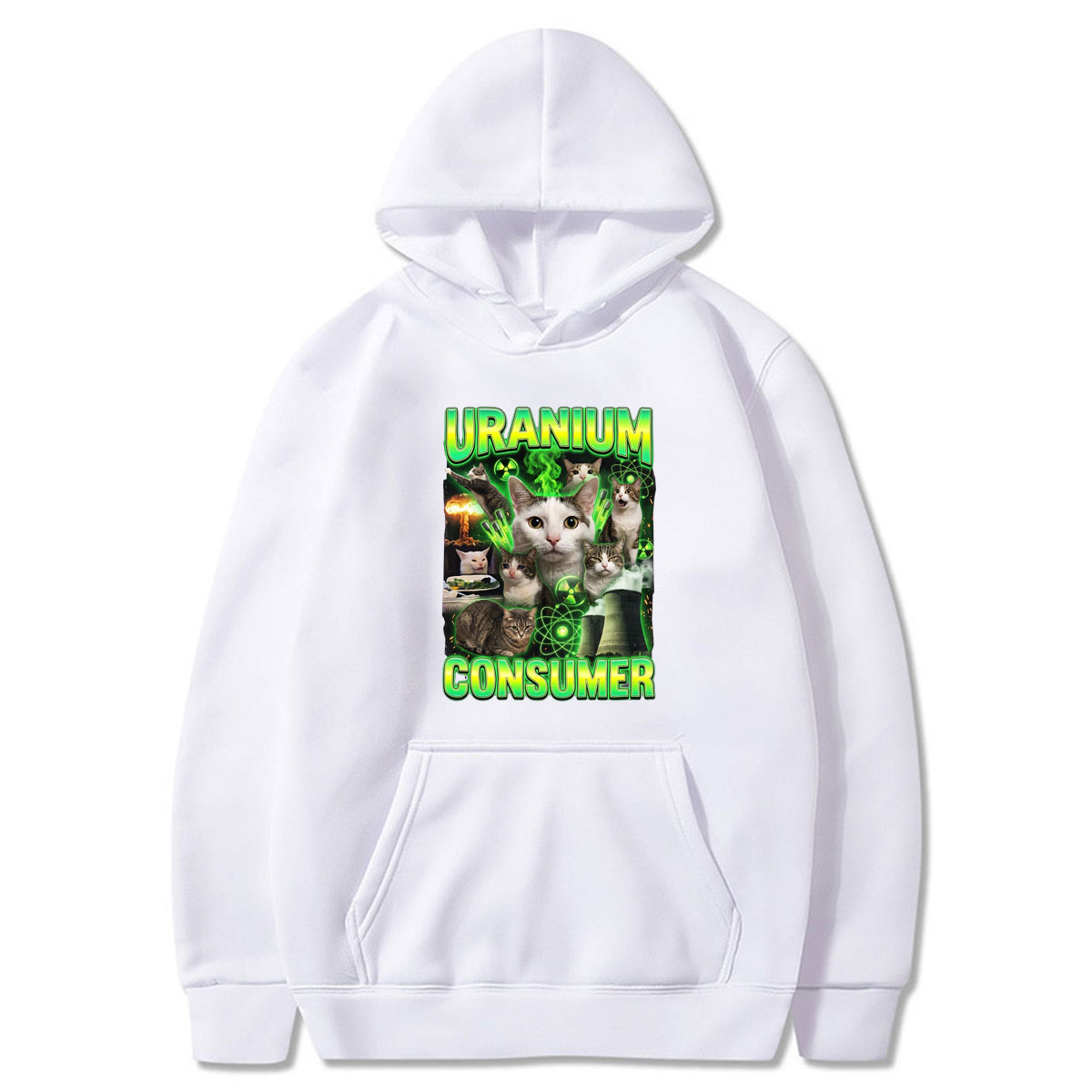 Uranium Consumer Cat Meme Grap - Winter Clothing Meme recensie en prijs