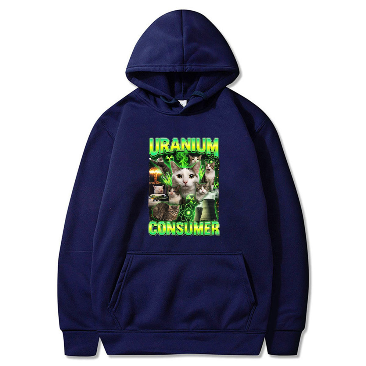 Uranium Consumer Cat Meme Grap - Winter Clothing Meme recensie en prijs