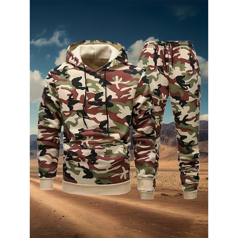 Herfst Camouflage 3D Print Hoo - Winter Clothing For Woman recensie en prijs