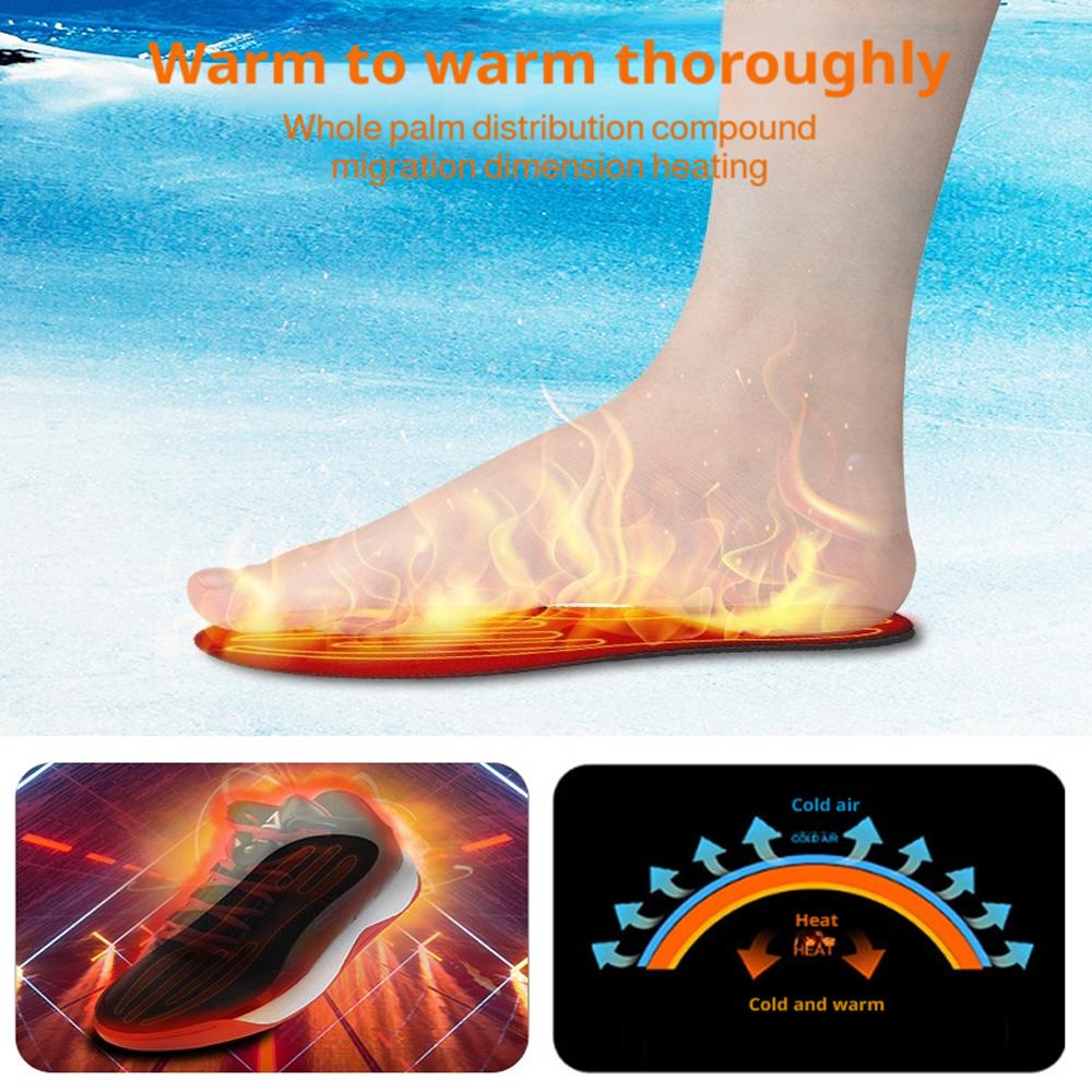 Verwarmde inlegzolen, USB opla - Heated Insole Rechargeable recensie en prijs