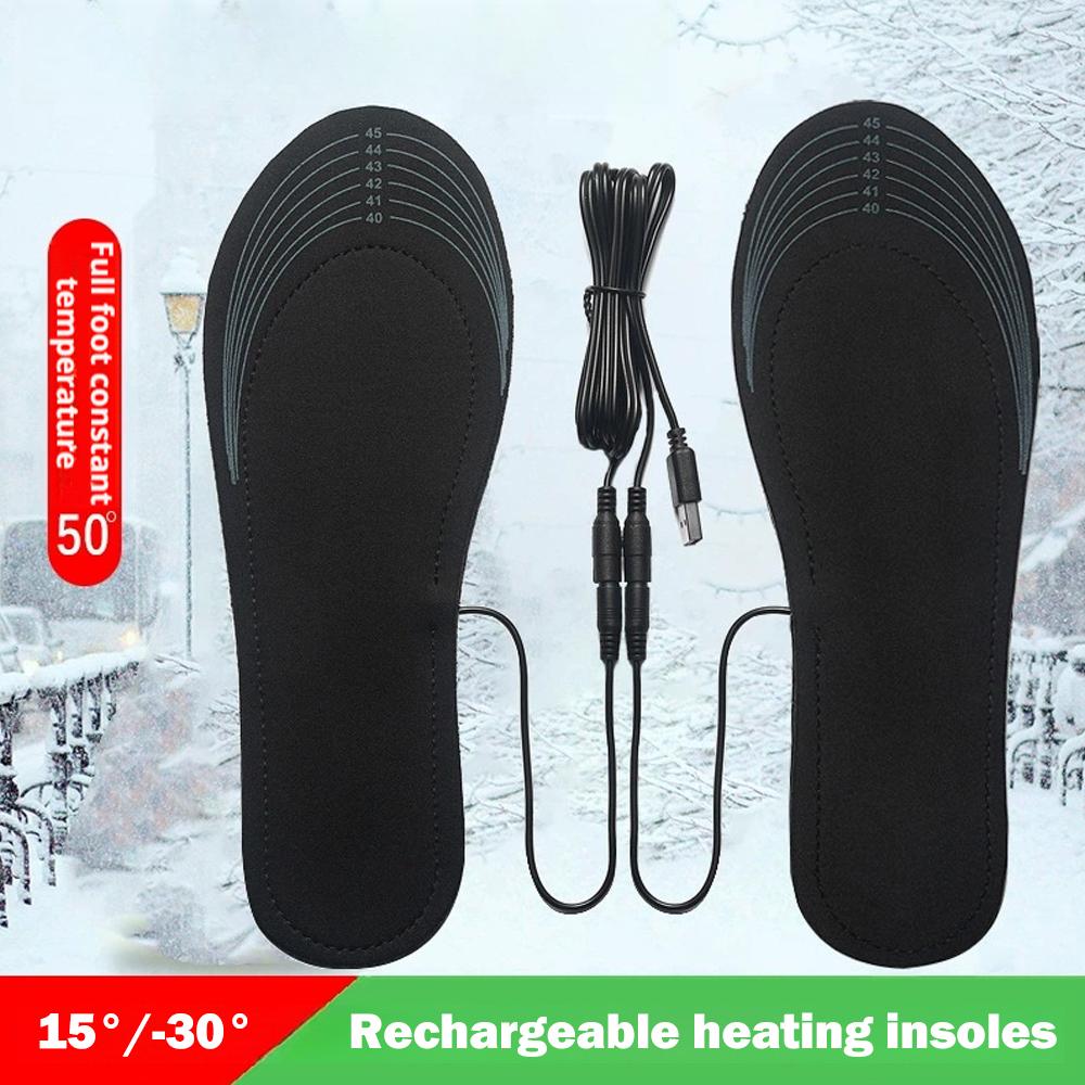 Verwarmde inlegzolen, USB opla - Heated Insole Rechargeable recensie en prijs